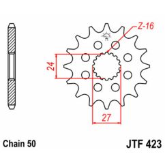 Pignon JT SPROCKETS acier standard - 530