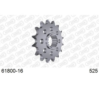Pignon AFAM acier anti-bruit - 525