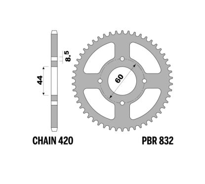 Couronne PBR acier standard - 420