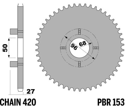 Couronne PBR acier standard - 420