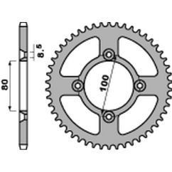 Couronne PBR alu standard - 420