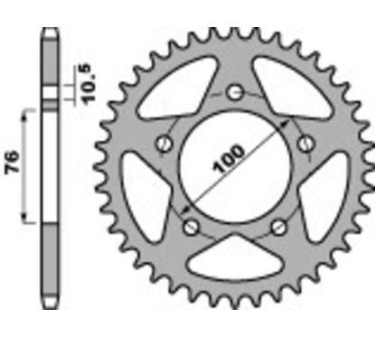 Couronne PBR alu renforcé - 520