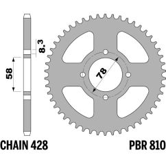 Couronne PBR Acier Standard - 428