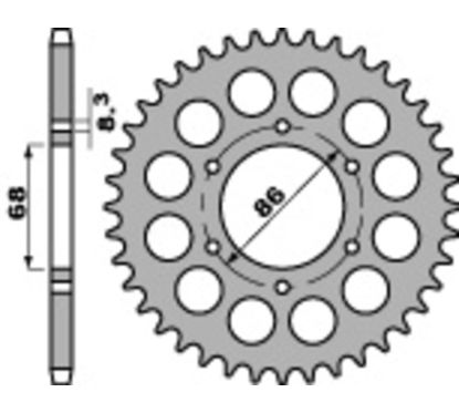 Couronne PBR Acier Standard - 428