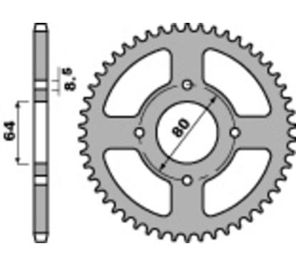 Couronne PBR acier standard - 420
