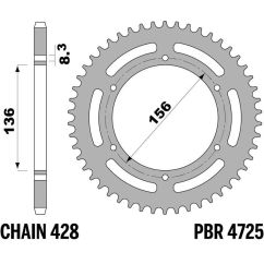 Couronne PBR Acier Standard - 428