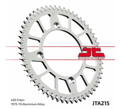 Couronne JT SPROCKETS alu standard - 420
