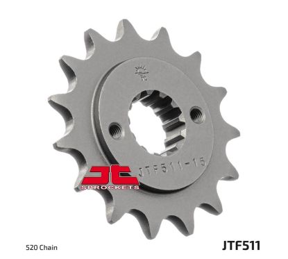 Pignon JT SPROCKETS acier anti-bruit - 520