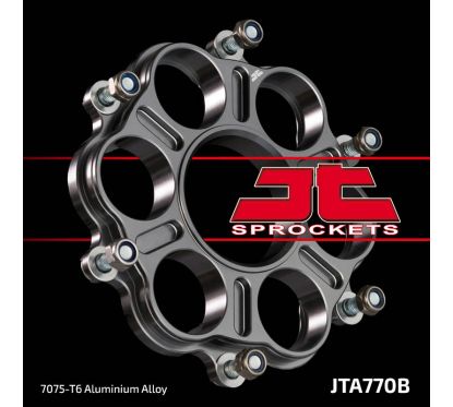 Support de couronne JT SPROCKETS - 6 Silentbloc Ducati Panigale/Monster