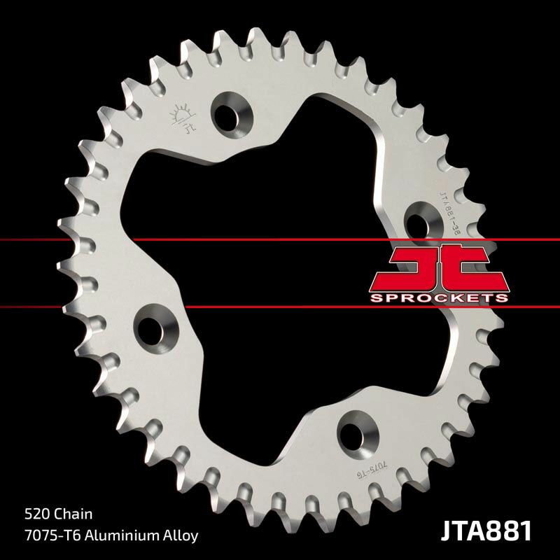 Couronne JT SPROCKETS alu standard - 520