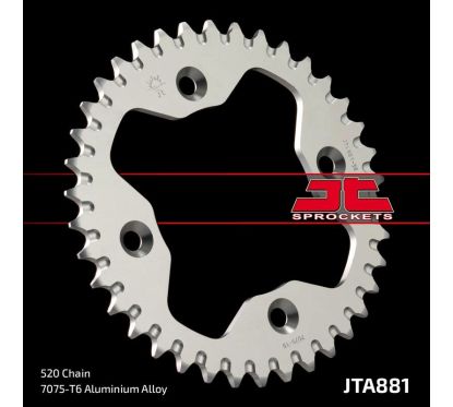 Couronne JT SPROCKETS alu standard - 520