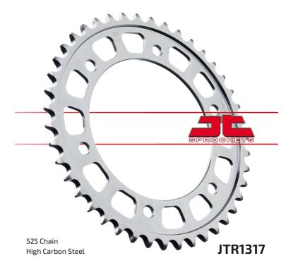 Couronne JT SPROCKETS Acier Standard - 525