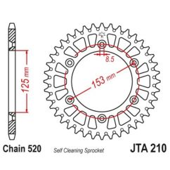 Couronne JT SPROCKETS alu standard - 520