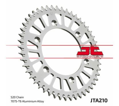 Couronne JT SPROCKETS alu standard - 520
