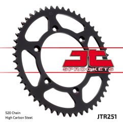 Couronne JT SPROCKETS acier anti-boue - 520