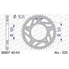 Couronne AFAM alu standard - 525