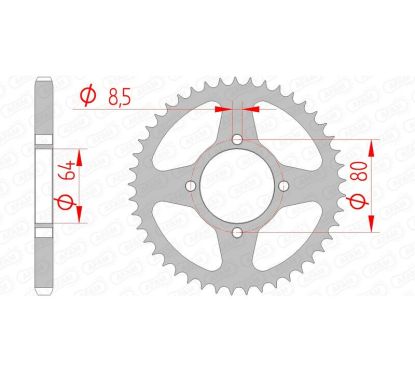Couronne AFAM Acier Standard - 428