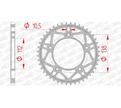 Couronne AFAM Acier Standard - 520