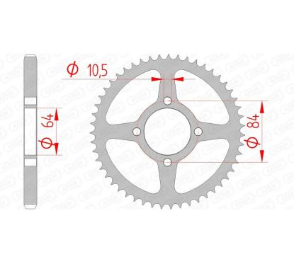 Couronne AFAM Acier Standard - 428