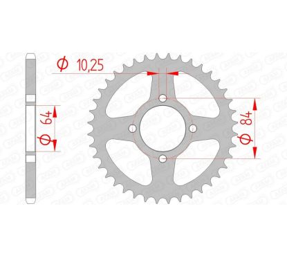Couronne AFAM Acier Standard - 520