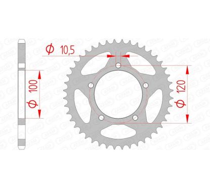 Couronne AFAM Acier Standard - 520