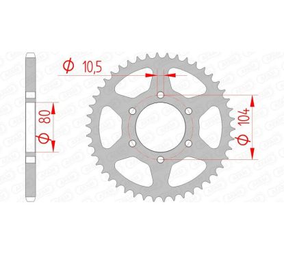 Couronne AFAM Acier Standard - 520