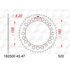 Couronne AFAM Acier Standard - 520