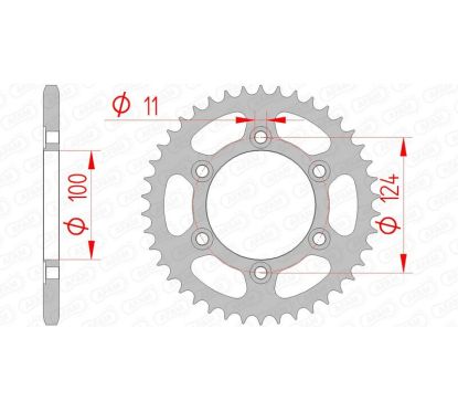 Couronne AFAM Acier Standard - 520