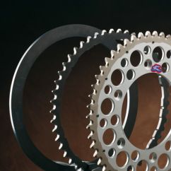 Couronne RENTHAL bi-composant anti-boue - 520