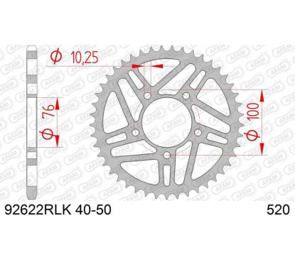 Couronne AFAM Acier Standard - 520