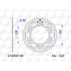 Couronne AFAM alu standard - 520