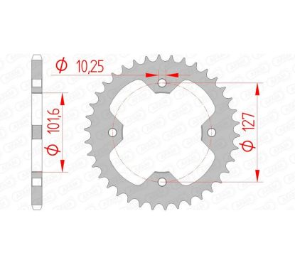 Couronne AFAM Acier Standard - 520