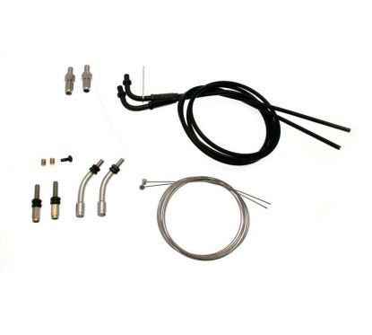 Câble de gaz universel DOMINO pour poignée de gaz XM2 câbles 130cm/gaines 95cm