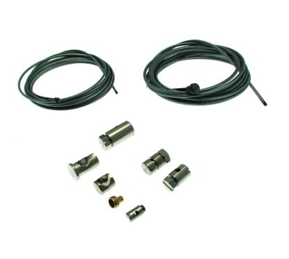 Coffret accessoires cables Venhill butée de gaine + régleur de câble