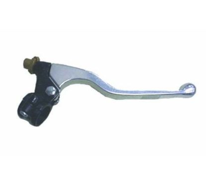 Levier de frein long + cocotte BIHR aluminium coulé noir universel