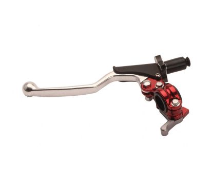 Ensemble levier d'embrayage RFX Race Series universel réglage EZ à 4 bleu