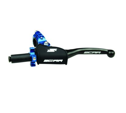 Levier repliable + cocotte universel SCAR noir - molette bleu
