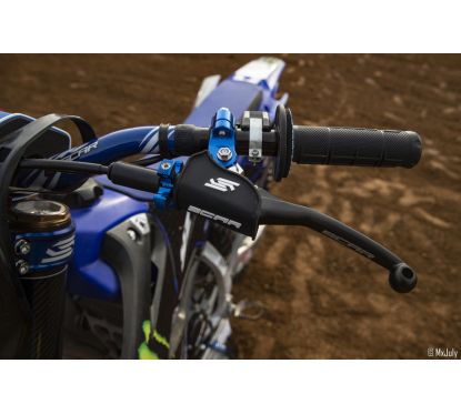 Levier repliable + cocotte universel SCAR noir - molette bleu