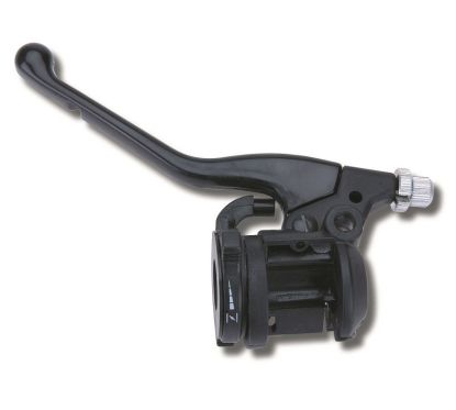 Levier d'embrayage complet + starter DOMINO noir Peugeot XP6/Malagutti 50 RST