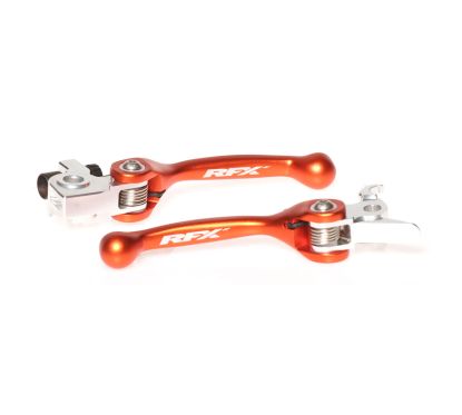 Jeu de leviers retournables forgés RFX Race Series - orange - freins Brembo / embrayages Brembo