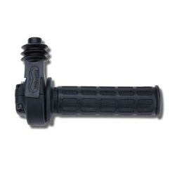 Poignée de gaz Domino Daytona noir pour bi-cylindre