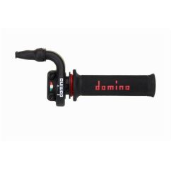 POIGNEE ROUTE 4T à TIRAGE RAPIDE NOIRE/ROUGE DOMINO