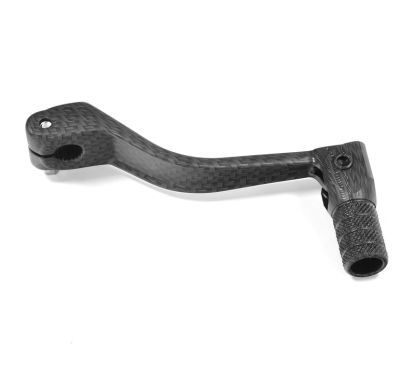 Sélecteur de vitesse V PARTS alu texture carbone Derbi