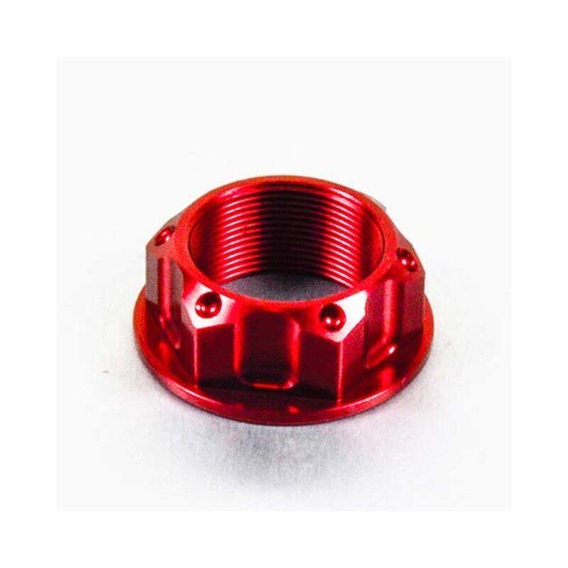 NUT TOP YOKE M22X1.00 RED