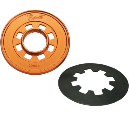 Ressort renforcé et plateau de pression en aluminium taillé dans la masse