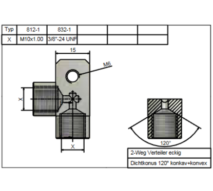Répartiteur SPEEDBRAKES 812-1 Aluminum Argent