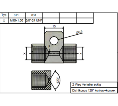 Répartiteur SPEEDBRAKES 811 Aluminum
