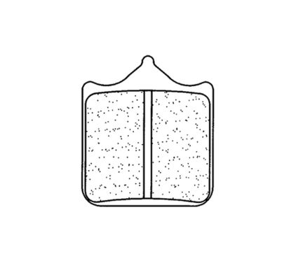 Plaquettes de frein CL BRAKES route métal fritté - 1033XBK5