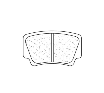 Plaquettes de frein CL BRAKES Quad métal fritté - 1205ATV1