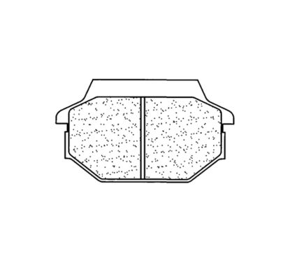 Plaquettes de frein CL BRAKES Quad métal fritté - 1123ATV1